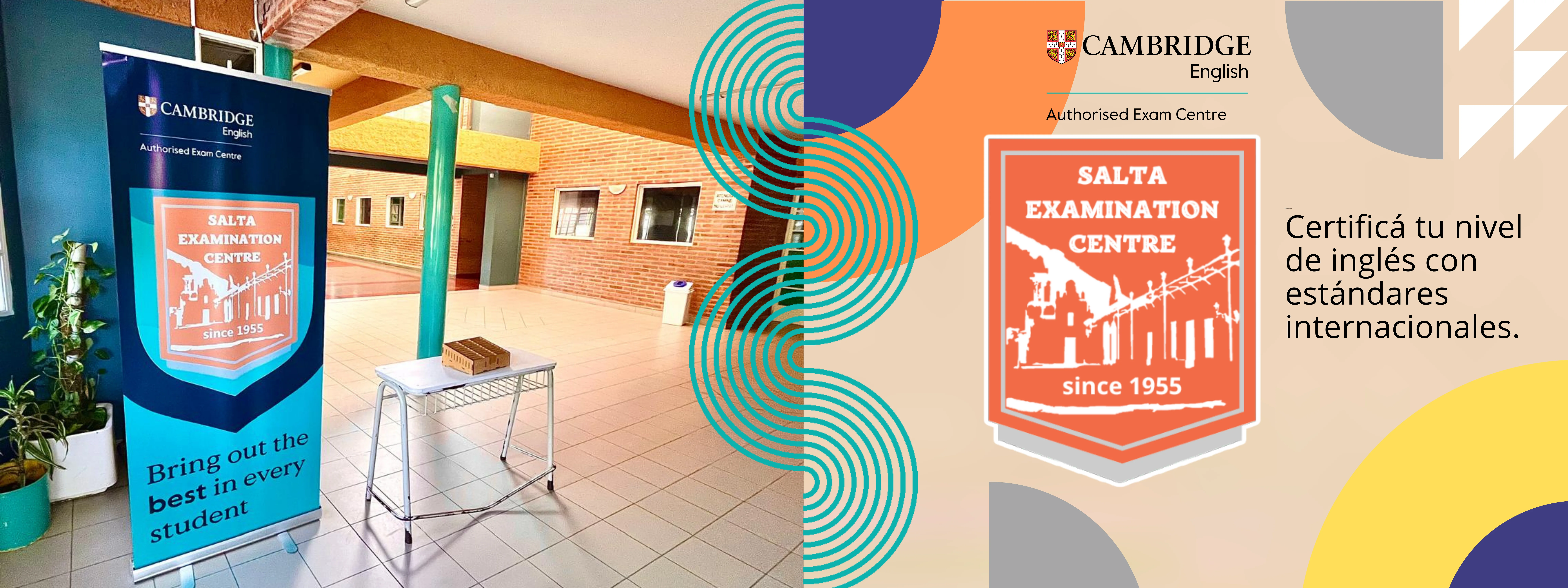 Salta Examination Centre - Students learning together